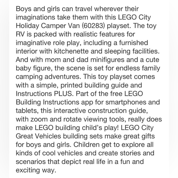 Lego City Holiday Camper Van - Picture 4 of 4